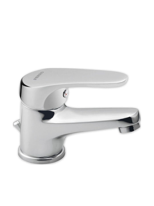 Ferro Elsa Baterie Amestecare pentru Chiuvetă Argintie
