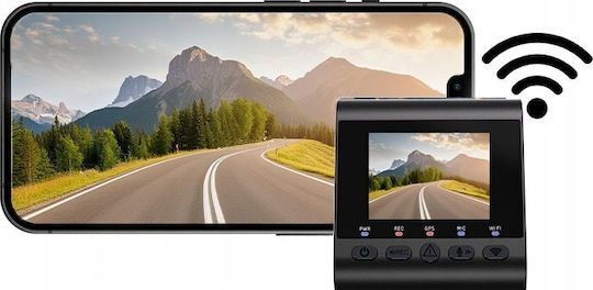 SJCAM M60 Autodigitale Videorekorder auf Windschutzscheibe 4K Mit Bildschirm 2" WLAN GPS