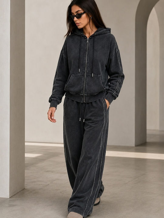 Set Tracksuit Anthracite Gray