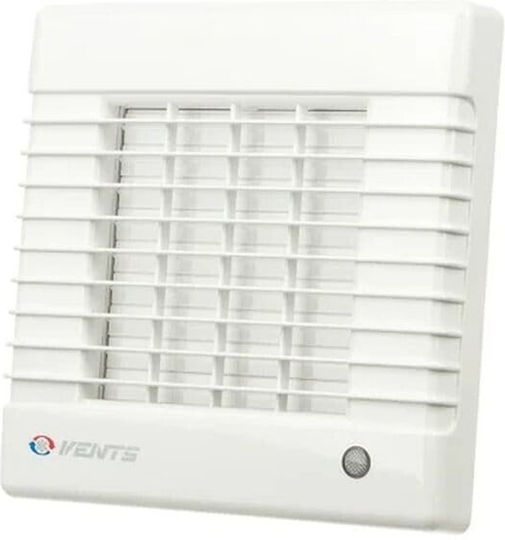 Vents Επιτοίχιος Εξαεριστήρας Μπάνιου 100mm Λευκός