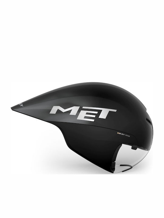 Met Drone Ii Time Trial Helmet Color Black Size M Met Drone Ii Time Trial Helmet Color Black Size M