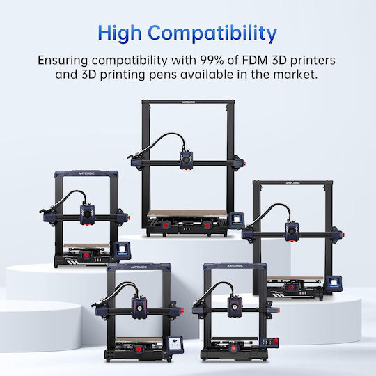 Anycubic Filament pentru imprimante 3D PLA+ 1.75mm Utilizare Ideală 1kg
