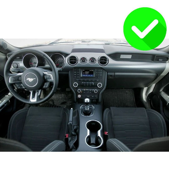 Carmedia Car Audio System for Ford Mustang 2015-2020 (Bluetooth/USB/WiFi/GPS/Apple CarPlay/Android Auto) with 9" Touch Screen