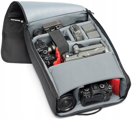 Manfrotto Τσάντα Πλάτης Φωτογραφικής Μηχανής Γκρι