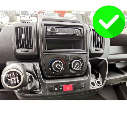 Carmedia Автомобилна Аудио Система за Peugeot Boxer Fiat Ducato Citroen Jumper 2006-2011 (Bluetooth/USB/WiFi/GPS/Android Auto) с Touch Screen 9"