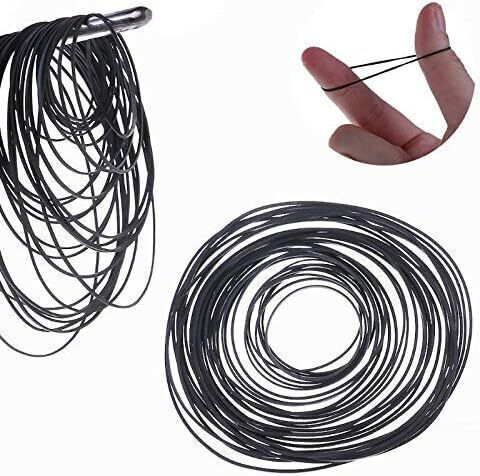 Set 120 Square Rubber Belts Cassette Player Shinekoo Sizes 26-120 Mm Replacement Transmission Belts