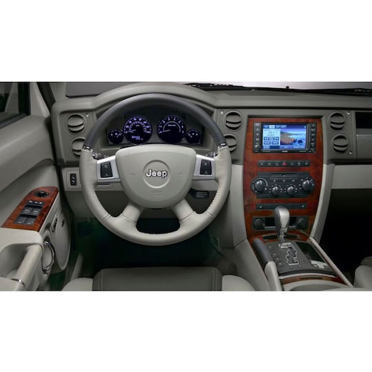 Carmedia Автомобилна Аудио Система за Jeep Commander 2007-2009 Bluetooth USB WiFi GPS Apple CarPlay Android Auto с Touch Screen 9"