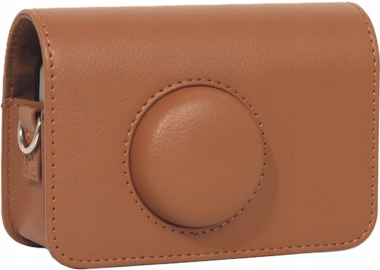 Loveinstant Shoulder Camera Bag Brown