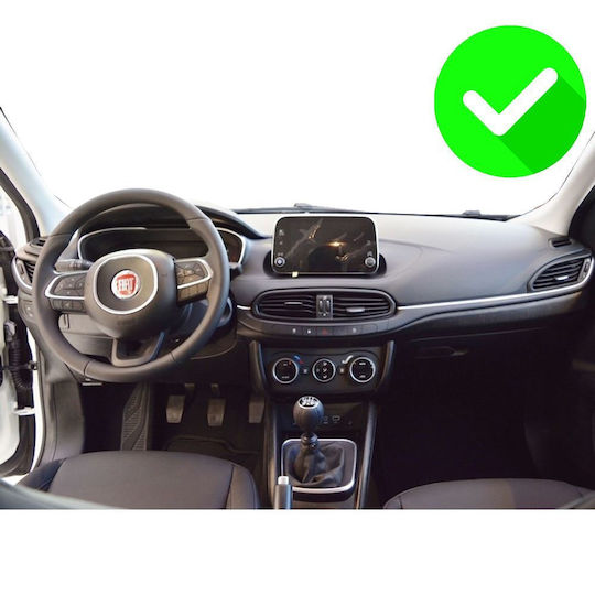 Carmedia Auto-Audiosystem Für Fiat Tipo 2018-2023 Mit Touchscreen 9" Bluetooth USB Eingebautes Wi-Fi GPS Apple CarPlay Android Auto