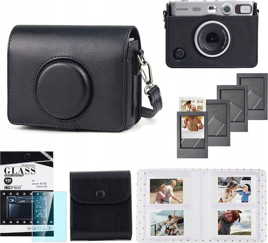 Loveinstant Black Camera Shoulder Bag