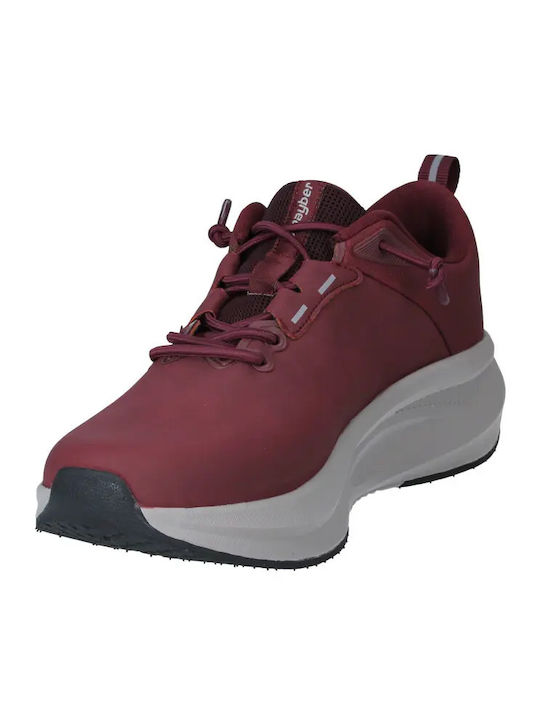Women's Burgundy Sneakers