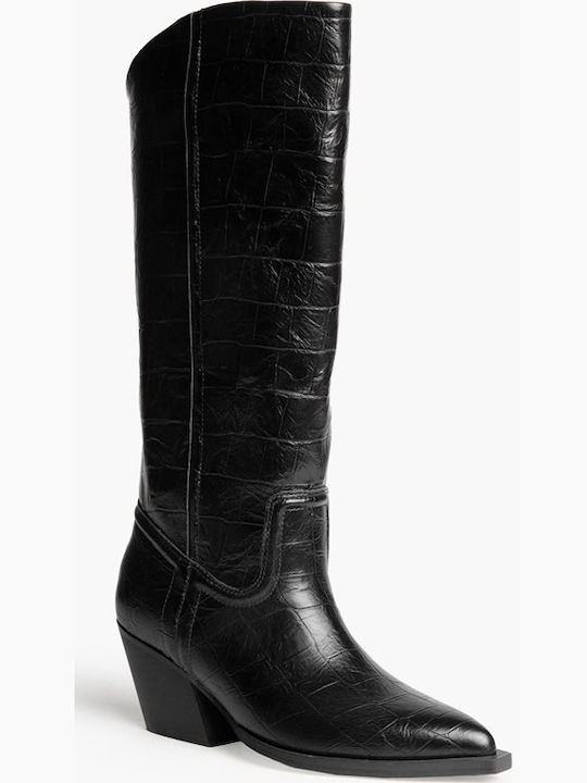 Damenstiefel Schwarz