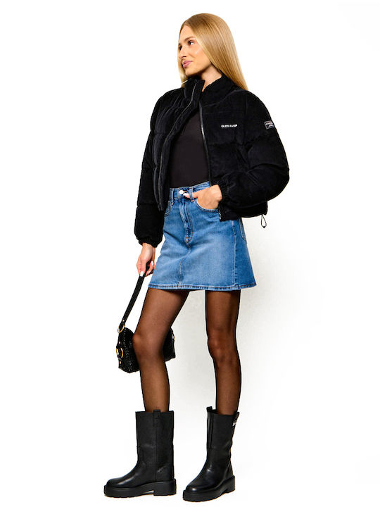 Leather Women's Boots Black