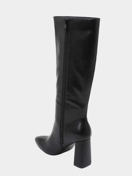 Damenstiefel mit Hohem Absatz Schwarz