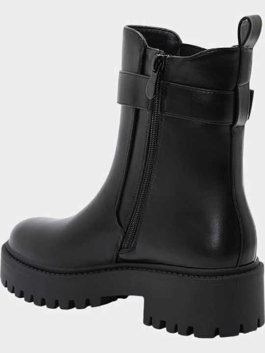 Damen Stiefeletten Schwarz