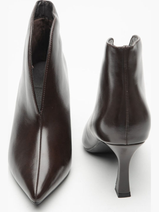 Damen Stiefeletten Braun