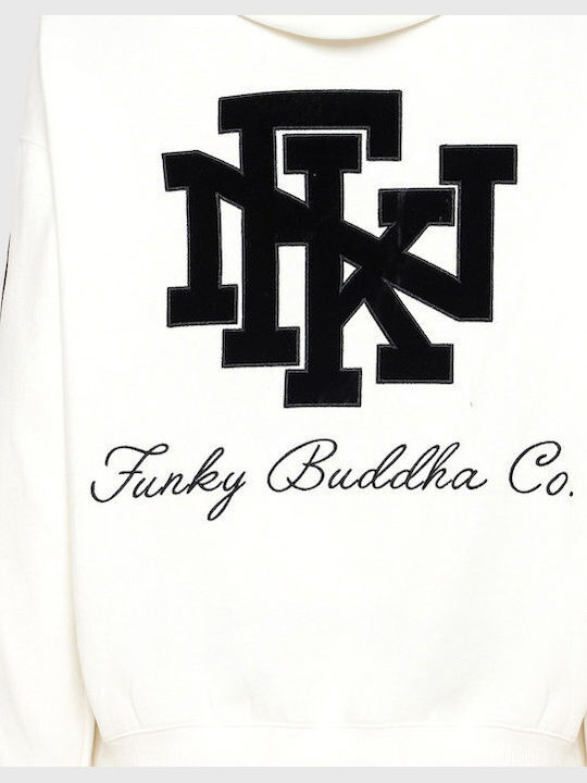 Women's Hooded Sweatshirt White FBL014-116-06-Snow White