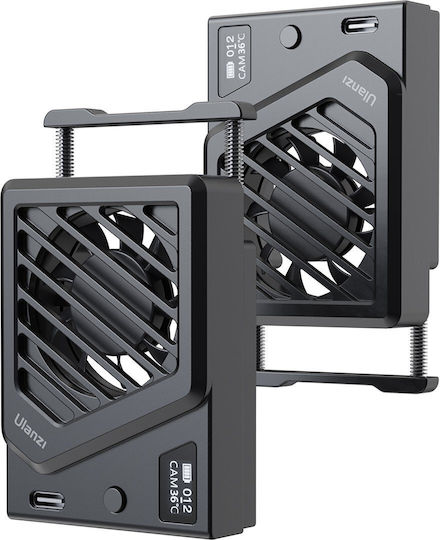 Mini Cooling Fan Ulanzi Cameras Sony Canon Fuji Fujifilm Ca25 Black