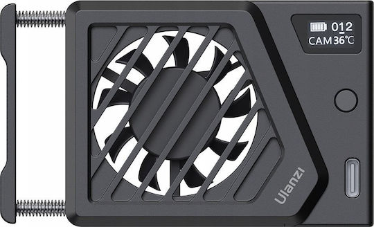 Mini Cooling Fan Ulanzi Cameras Sony Canon Fuji Fujifilm Ca25 Black