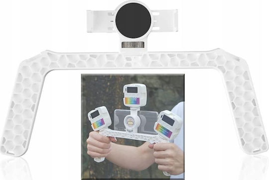 Lensgo Holder Grip Stabilizer Smartphone Phone 3x Foot Iso Lensgo L3 White