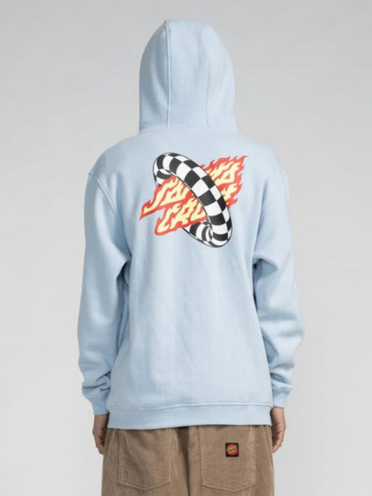 Hooded Sweatshirt Crystal Blue
