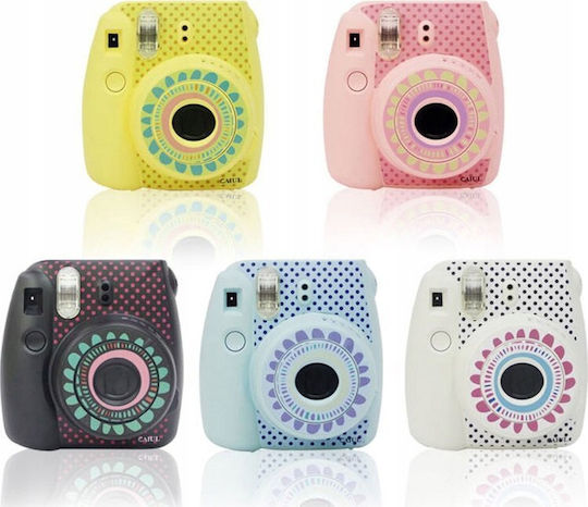 Loveinstant Skin Leather Sticker Fujifilm Instax Mini 8 Black