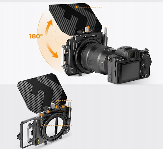 Lens Cover Kf Matte Box 67-95mm Videocamera K&f Sku.2180v1
