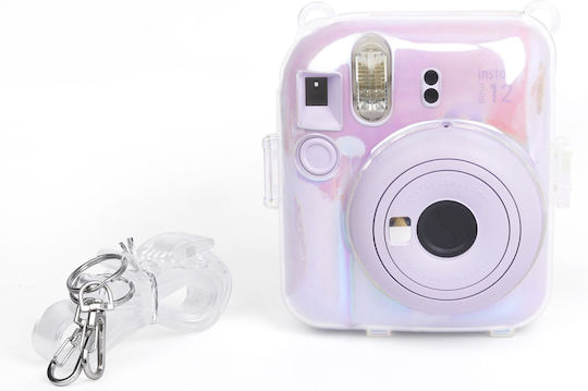 Loveinstant 2 1 Fuji Instax Mini 12 Case Cover Photo Box Transparent Shiny