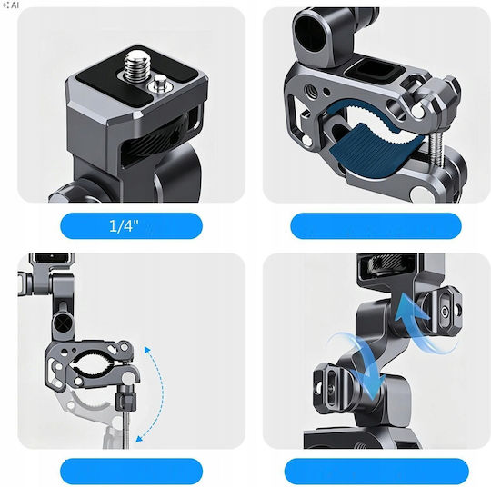 Puluz PU1105H Fahrradhalterung für GoPro SJCam Insta360 DJI