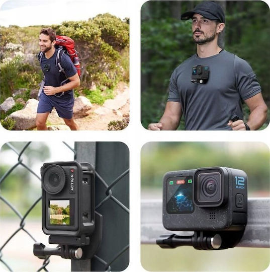 Puluz Action Camera Mount for GoPro / SJCam / Xiaomi / DJI / Eken / Garmin
