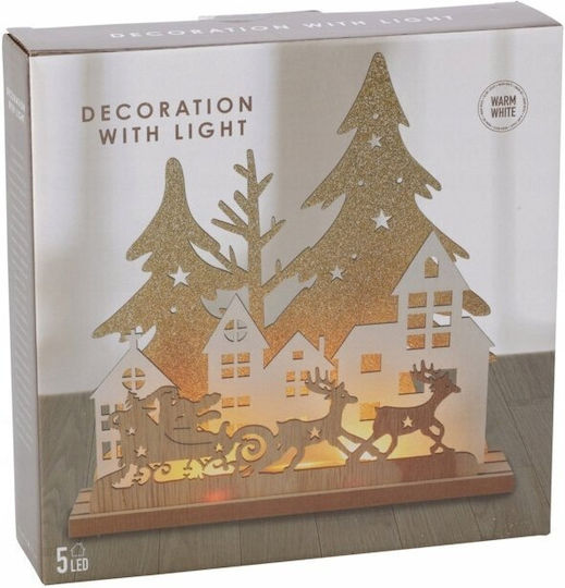 Home&Styling Collection Decorative Table Lamp E14 19x4.5x20cm