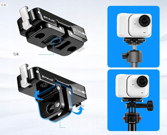 Puluz Action Cameras Support Base PU1203B for Insta360 / GoPro