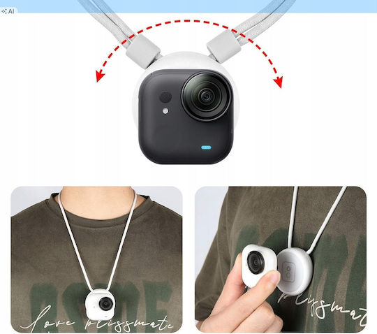 Puluz Bază de suport pentru camere de acțiune PU1205W pentru Insta360