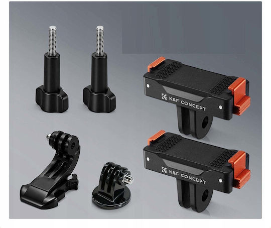 2x Magnetischer Adapter Für Schnelle Verbindung Kf Dji Osmo Action 6 Nano Gopro 1/4'' Kf12.0029