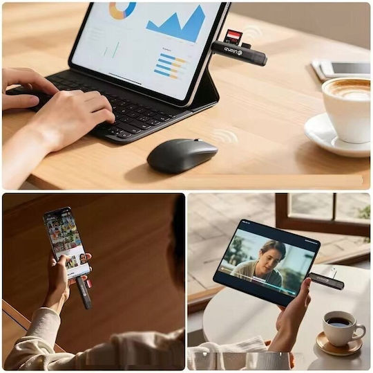 Ulanzi Cr1 Четец на Карти 3 1 USB 3.0 USB-C SD TF microSD 150–200 Mb S Cr1 SKU:x117
