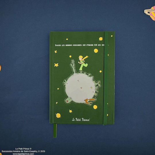 Cinereplicas Notizbuch A5 Geregelt mit Hartcover Grün