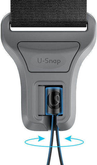 Ulanzi U-snap Анти-усукващ Каишка за Рамо и Врат До 60 кг Фотоапарат Ulanzi Css1 Dslr Код B195 Сребрист