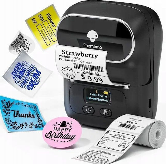 Phomemo Tragbarer Etikettendrucker USB Bluetooth