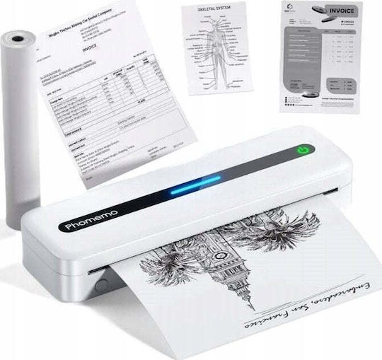 Phomemo Tragbarer Etikettendrucker USB Bluetooth 300 dpi
