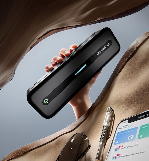 Phomemo Tragbarer Etikettendrucker USB Bluetooth 300 dpi