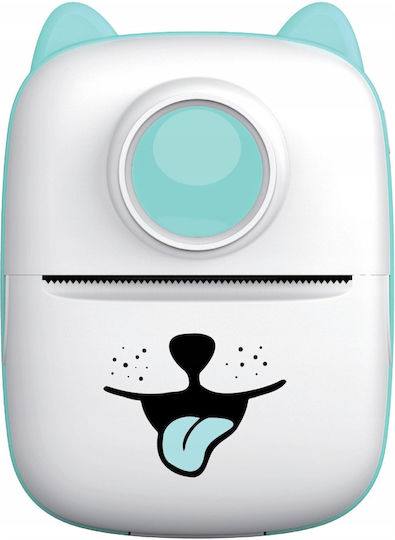Atmosphera Tragbarer Thermischer Etikettendrucker USB Bluetooth Farbig