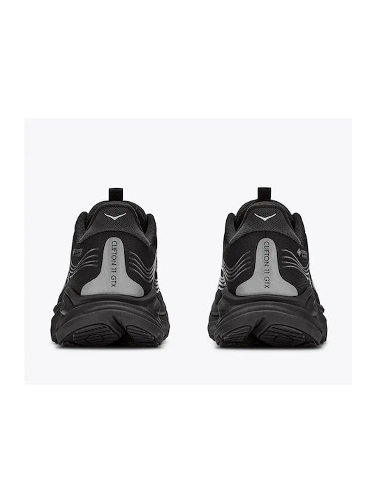 Clifton 11 Pantofi Sport Pentru Bărbați Running Impermeabili Cu Membrană Gore-Tex Negri