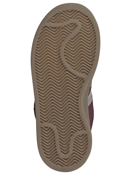 Campus 00s C Kinder Sneaker Burgundisch