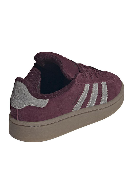 Campus 00s C Kinder Sneaker Burgundisch