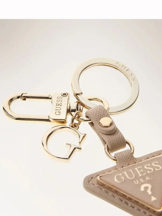 Guess Damen Schlüsselanhänger Keychains Gilda Rw7570p6301 Beige