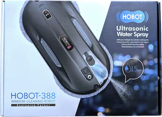 Hobot 388 Electric Robot Window Cleaner 90W Black