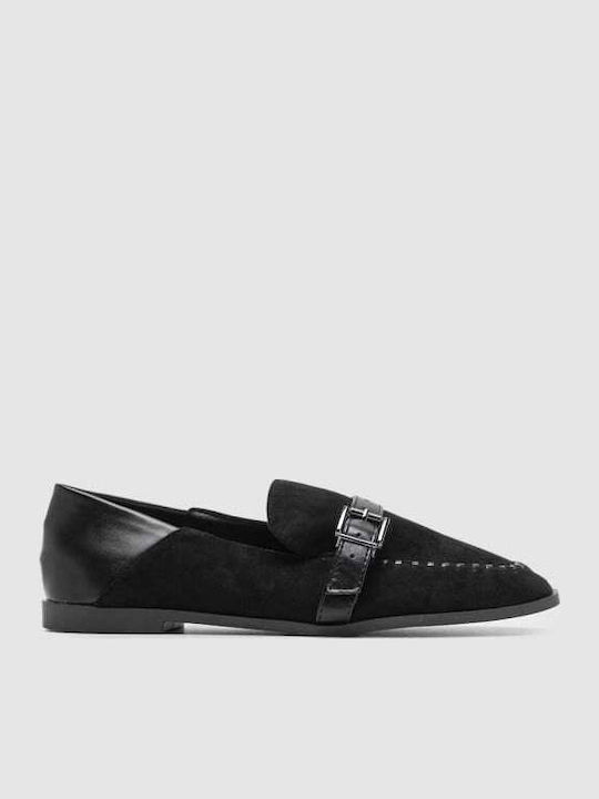 Damen Mokassins in Schwarz Farbe