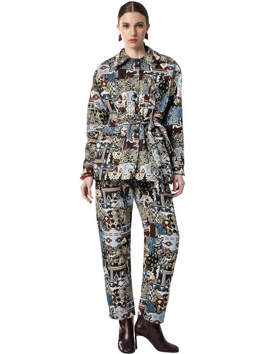 Moutaki Damen Stoffhose