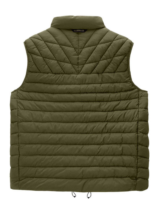 Napapijri Мъжко Яке Puffer Оливково Нощно