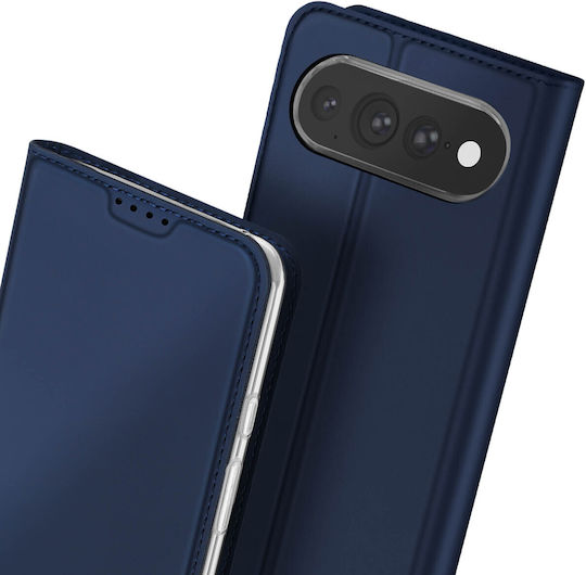 Dux Ducis Google Pixel 11 Pro Xl Soft-touch Folio Case Stand Card Slot Night Blue